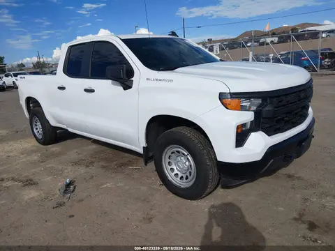 1GCRDAED3RZ277506 — 2024 Chevrolet Silverado 1500 4WD Standard Bed Wt, Задняя часть (Rear), фото до ремонта