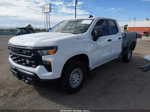 2024 Chevrolet Silverado 1500 4wd Standard Bed Wt VIN 1GCRDAED3RZ277506 фото 2