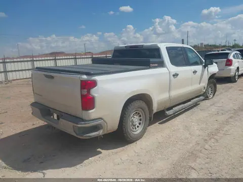 2025 Chevrolet Silverado 1500 4wd Standard Bed Wt VIN 3GCUKAED6SG366282 фото 4