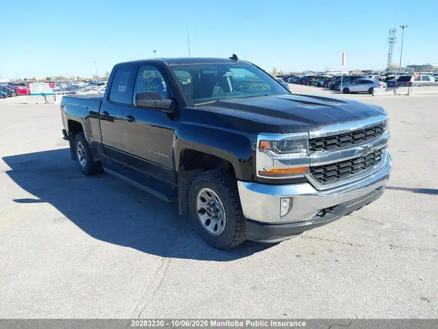 1GCVKREC4HZ196720 — 2017 Chevrolet Silverado 1500 LT Double Cab, Град (Hail), фото до ремонта