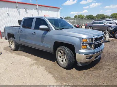 3GCUKREC4FG407696 — 2015 Chevrolet Silverado 1500 LT, Передняя часть слева (Left Front), фото до ремонта
