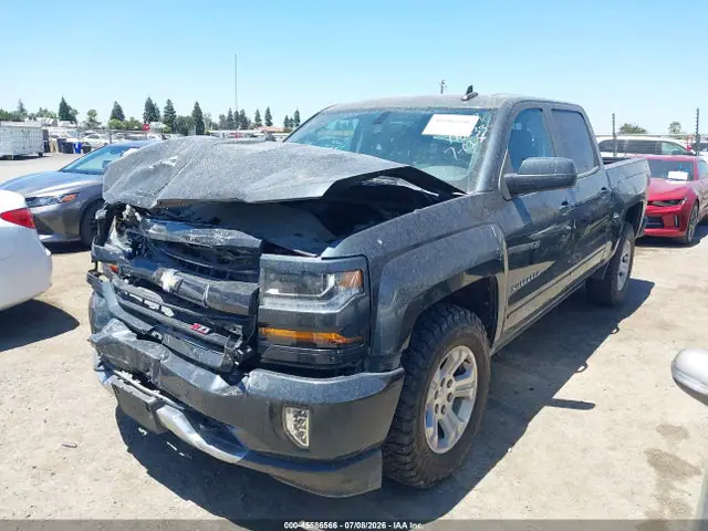 3GCUKREC0HG468000 — 2017 Chevrolet Silverado 1500 LT, фото 2 с аукциона IAAI 29.09.2026, Передняя часть