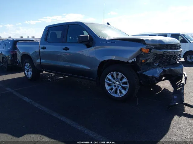 2022 Chevrolet Silverado 1500 Ltd 2wd Short Bed Custom VIN 3GCPWBEK1NG114871 фото 1