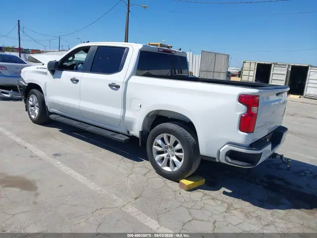 1GCPWBEK5NZ238223 — 2022 Chevrolet Silverado 1500 Ltd 2WD Short Bed Custom, фото 3 с аукциона IAAI 14.10.2026, Передняя часть