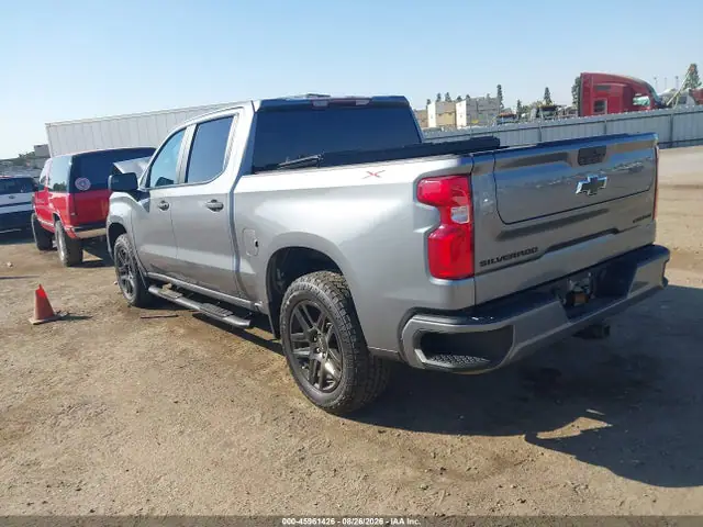 2022 Chevrolet Silverado 1500 Ltd 4wd Short Bed Custom VIN 3GCPYBEK2NG149364 фото 3
