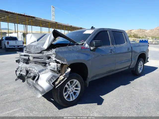 3GCUYEED3NG123085 — 2022 Chevrolet Silverado 1500 Ltd 4WD Short Bed Rst, фото 2 с аукциона IAAI 14.10.2026, Передняя часть