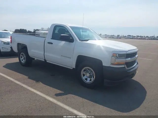 1GCNCNEC9HZ265259 — 2017 Chevrolet Silverado 1500 Work Truck, Левый бок (Left Side), фото до ремонта