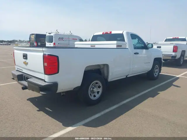 1GCNCNEC3HZ268741 — 2017 Chevrolet Silverado 1500 Work Truck, фото 4 с аукциона IAAI 13.10.2026, Правый бок