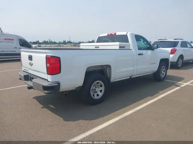 1GCNCNEC2HZ266026 — 2017 Chevrolet Silverado 1500 Work Truck, фото 4 с аукциона IAAI 13.10.2026, Передняя часть справа