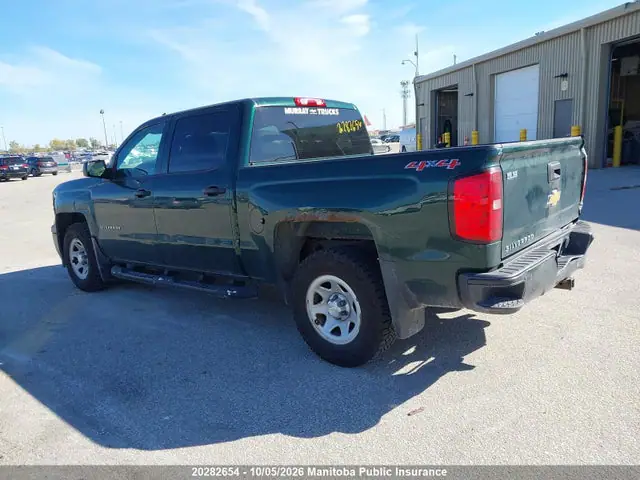 3GCUKPEHXFG393433 — 2015 Chevrolet Silverado 1500 Wt Crew Cab, фото 3 с аукциона IAAI 14.10.2026, Град