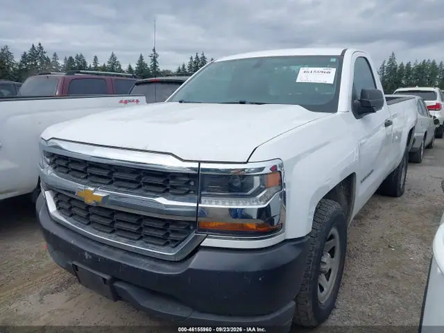 1GCNCNEH6GZ175805 — 2016 Chevrolet Silverado 1500 Wt, фото 2 с аукциона IAAI 30.09.2026, Задняя часть