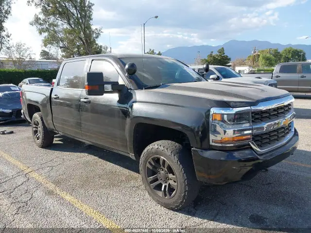 3GCUKNEC2HG151716 — 2017 Chevrolet Silverado 1500 Wt, Левый бок (Left Side), фото до ремонта