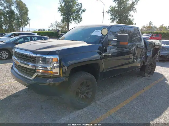 3GCUKNEC2HG151716 — 2017 Chevrolet Silverado 1500 Wt, фото 2 с аукциона IAAI 13.10.2026, Левый бок