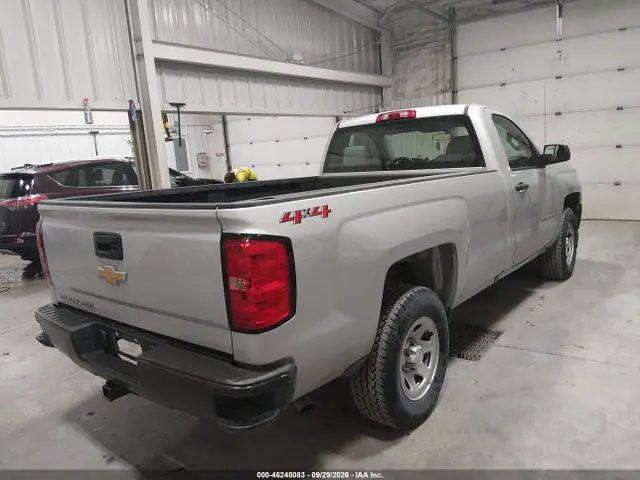 1GCNKNEH4JZ321953 — 2018 Chevrolet Silverado 1500 Wt, фото 4 с аукциона IAAI 13.10.2026, Естественный износ