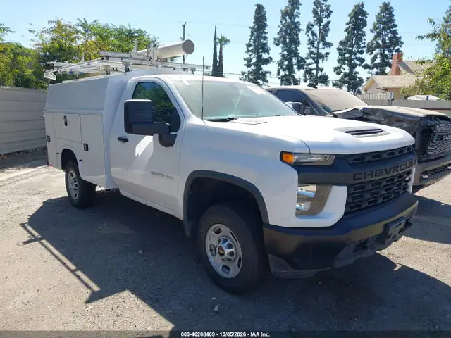 1GB0WLE75NF342140 — 2022 Chevrolet Silverado 2500HD 2WD Long Bed Wt, Естественный износ (Normal Wear & Tear), фото до ремонта