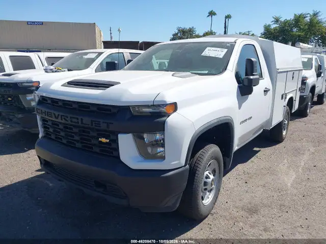 1GB0WLE77NF342463 — 2022 Chevrolet Silverado 2500HD 2WD Long Bed Wt, фото 2 с аукциона IAAI 13.10.2026, Естественный износ
