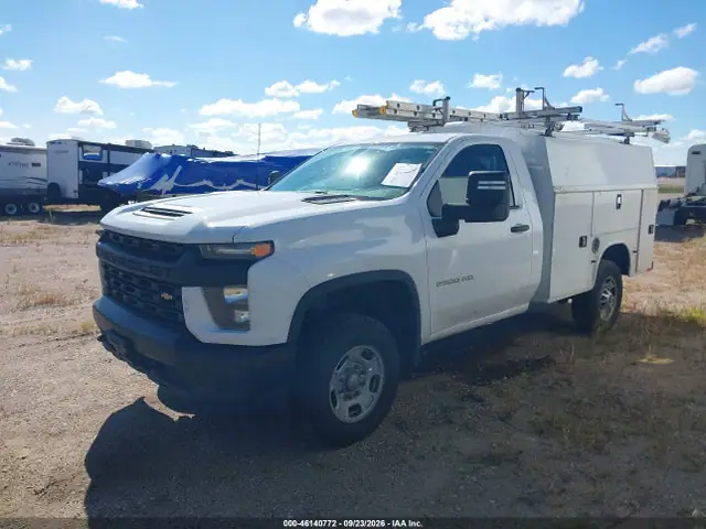 2022 Chevrolet Silverado 2500hd 4wd Long Bed Wt VIN 1GB3YLE74NF316183 фото 2