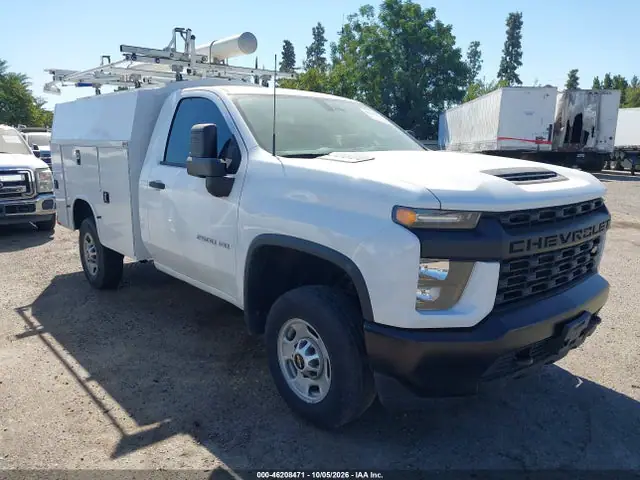 1GB0YLE75NF320746 — 2022 Chevrolet Silverado 2500HD 4WD Long Bed Wt, Естественный износ (Normal Wear & Tear), фото до ремонта