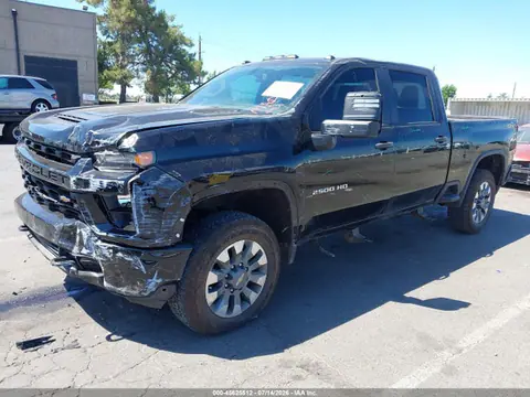 2023 Chevrolet Silverado 2500hd 4wd Standard Bed Custom VIN 2GC4YME70P1709999 фото 2