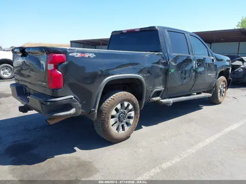 2023 Chevrolet Silverado 2500hd 4wd Standard Bed Custom VIN 2GC4YME70P1709999 фото 4