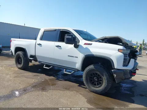 1GC1YPEY2PF130986 — 2023 Chevrolet Silverado 2500HD 4WD Standard Bed LTZ, Передняя часть (Front End), фото до ремонта