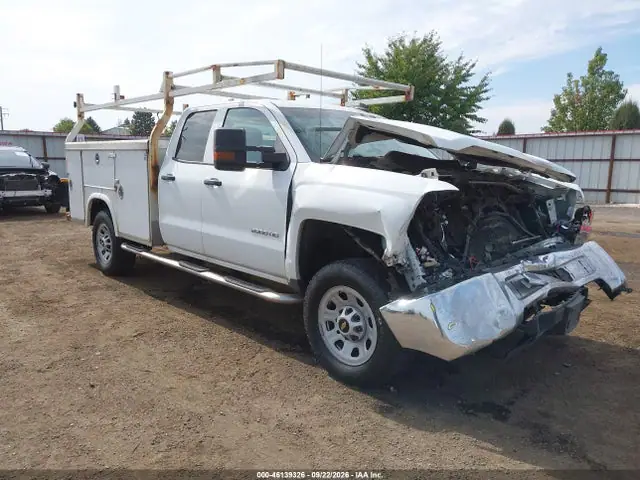 1GC2KUEG7GZ414558 — 2016 Chevrolet Silverado 2500HD Wt, Передняя часть (Front End), фото до ремонта