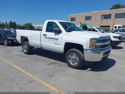 1GC0CUEG5HZ283863 — 2017 Chevrolet Silverado 2500HD Wt, Задняя часть слева (Left Rear), фото до ремонта