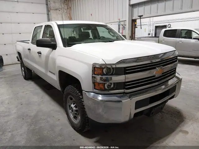 1GC1KUEG1JF259140 — 2018 Chevrolet Silverado 2500HD Wt, Естественный износ (Normal Wear & Tear), фото до ремонта