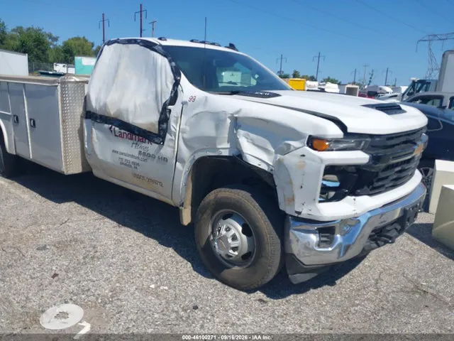 2024 Chevrolet Silverado 3500hd Chassis Work Truck VIN 1GB3YSEY6RF276973 фото 1