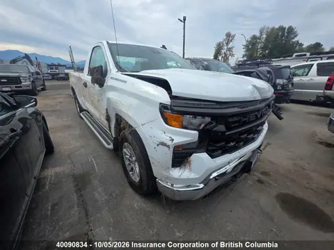 3GCNAAED7RG411814 — 2024 Chevrolet Silverado C1500, Правый бок (Right Side), фото до ремонта
