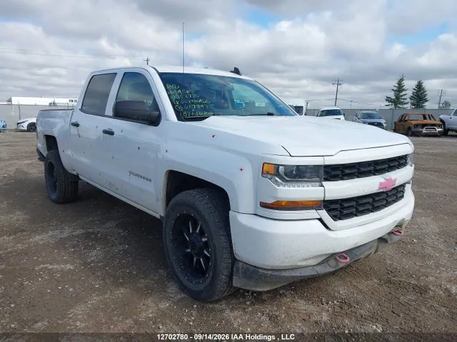 2018 Chevrolet Silverado K1500 Custom VIN 3GCUKPEC9JG617949 фото 1
