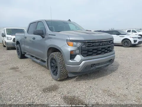 1GCPDBEK5PZ193521 — 2023 Chevrolet Silverado K1500 Custom, Repossession, фото до ремонта