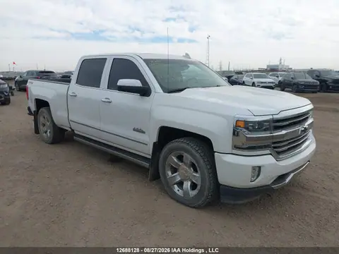 3GCUKTEJ4JG119200 — 2018 Chevrolet Silverado K1500 High Country, Град (Hail), фото до ремонта