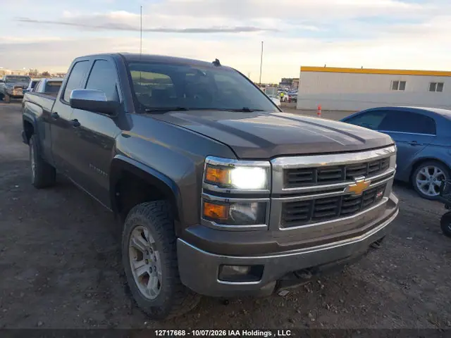 1GCVKREC5EZ355482 — 2014 Chevrolet Silverado K1500 LT, Задняя часть слева (Left Rear), фото до ремонта