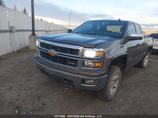 1GCVKREC5EZ355482 — 2014 Chevrolet Silverado K1500 LT, фото 2 с аукциона IAAI 13.10.2026, Задняя часть слева