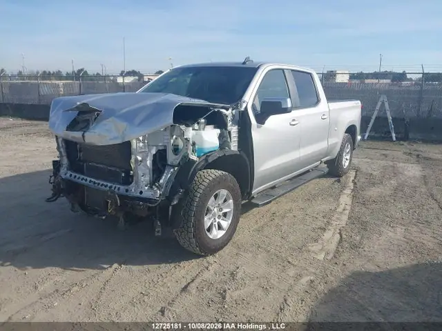 1GCUYDET2MZ320085 — 2021 Chevrolet Silverado K1500 LT, фото 2 с аукциона IAAI 14.10.2026, Передняя часть