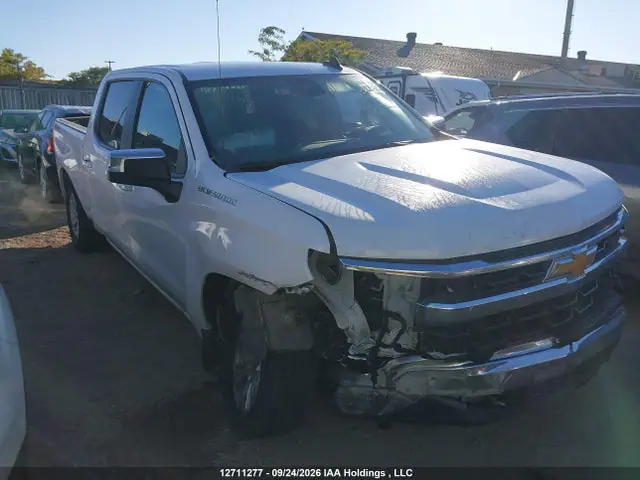 2GCUKDED5S1147789 — 2025 Chevrolet Silverado K1500 LT, Передняя часть справа (Right Front), фото до ремонта