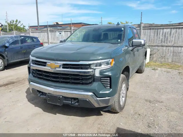 3GCUKDED9SG372823 — 2025 Chevrolet Silverado K1500 LT, фото 2 с аукциона IAAI 13.10.2026, Передняя часть