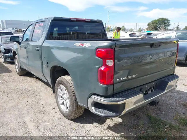 3GCUKDED9SG372823 — 2025 Chevrolet Silverado K1500 LT, фото 3 с аукциона IAAI 13.10.2026, Передняя часть