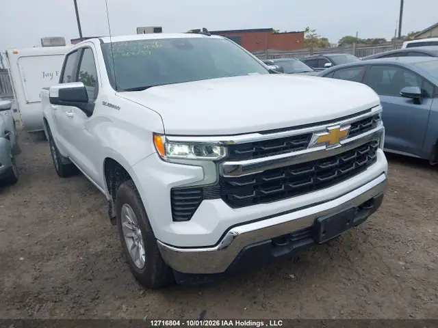 2GCUKDED3S1156751 — 2025 Chevrolet Silverado K1500 LT, Левый бок (Left Side), фото до ремонта