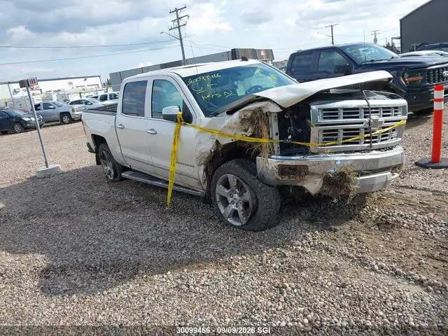 3GCUKSEJ7FG457479 — 2015 Chevrolet Silverado K1500 LTZ, Передняя часть справа (Right Front), фото до ремонта