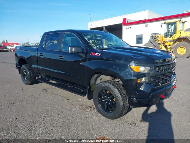 3GCPDCED8NG681253 — 2022 Chevrolet Silverado K1500 Trail Boss Custom, Repossession, фото до ремонта
