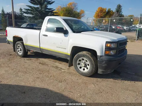 1GCNKPEH7EZ394400 — 2014 Chevrolet Silverado K1500, Задняя часть, фото до ремонта