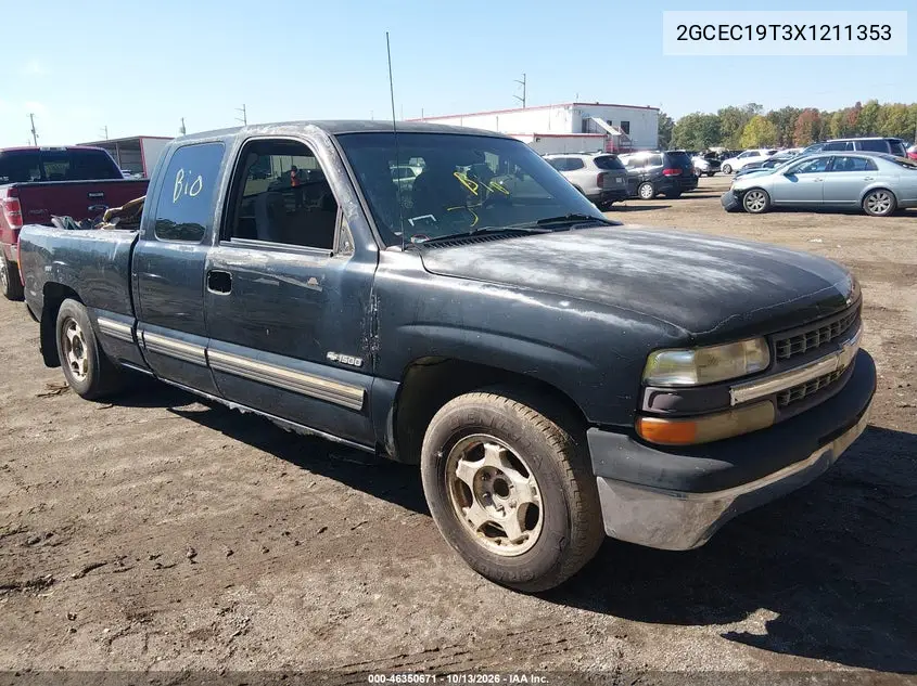2GCEC19T3X1211353 Chevrolet Silverado 1999 — повреждение Естественный износ, фото до ремонта