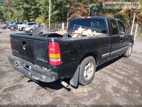 2GCEC19T3X1211353 — 1999 Chevrolet Silverado, фото 4 с аукциона IAAI, Естественный износ