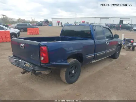 2000 Chevrolet Silverado 1500 Ls VIN 2GCEC19V8Y1308129 фото 5