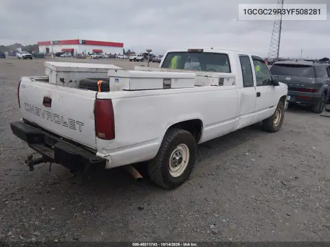 1GCGC29R3YF508281 — 2000 Chevrolet Silverado, фото 5 с аукциона IAAI, Не указано
