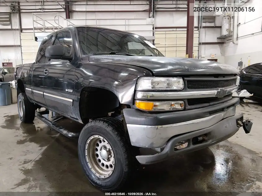2001 Chevrolet Silverado 1500 Ls VIN 2GCEC19TX11206156 фото 2