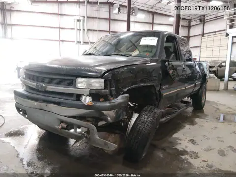 2001 Chevrolet Silverado 1500 Ls VIN 2GCEC19TX11206156 фото 3