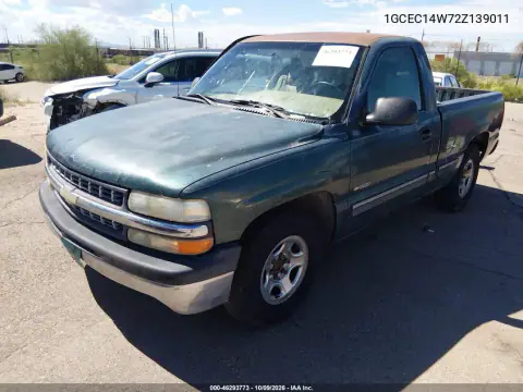 2002 Chevrolet Silverado 1500 VIN 1GCEC14W72Z139011 фото 3